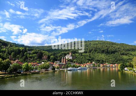 Miltenberg ist eine Stadt am Main mit vielen Sehenswürdigkeiten Stockfoto