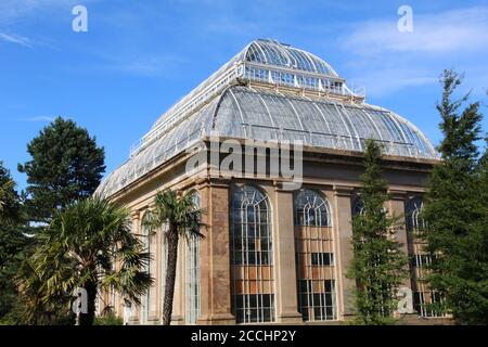 Edinburgh Botanic Garden Green House Stockfoto