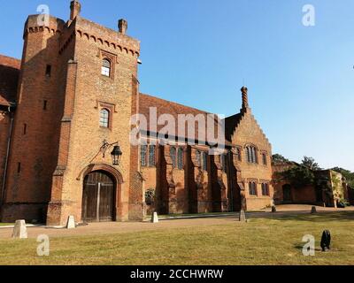 Ein altes großes Haus in Hatfield, London, Großbritannien. Stockfoto