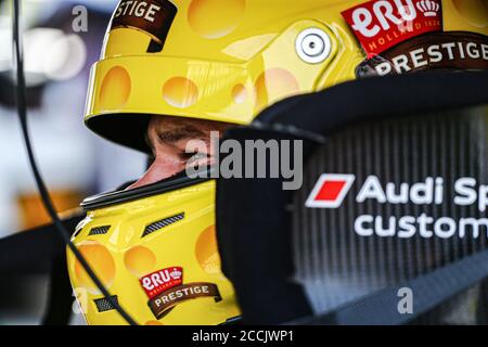 SCHIPKAU, DEUTSCHLAND - JULI 31: 02-08-2020: Autosport: ADAC Motorsport: Schipkau, Niels Langeveld (NED) T3-HRT-Motorsport(DEU) Audi R8 LMS GT3 während des ADAC Motorsports am 31. Juli 2020 in Schipkau, Deutschland. Stockfoto