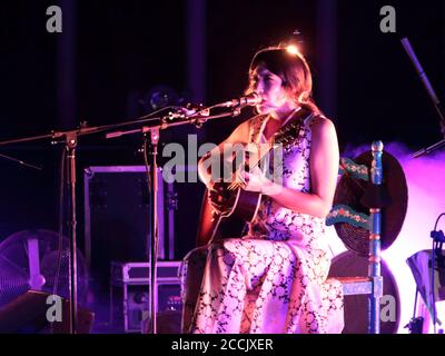 Anni B Sweet Konzert in Finca El Portón, Alhaurín de La Torre, Málaga, Andalusien, Spanien. Stockfoto