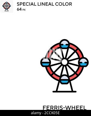 Handgezeichnetes Mini-Farbsymbol. Moderne Vektorgrafik Konzepte. Einfach zu bearbeiten und anzupassen. Stock Vektor