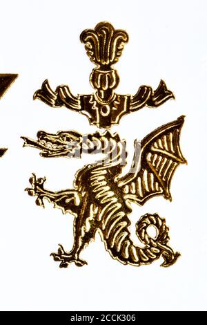 Lindt Chocolate Dragon Crest Logo Stockfoto