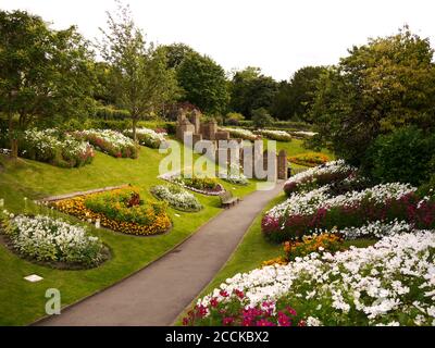 Guildford Castle, Guildford, Surrey, Großbritannien Stockfoto