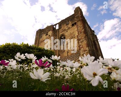 Guildford Castle, Guildford, Surrey, Großbritannien Stockfoto