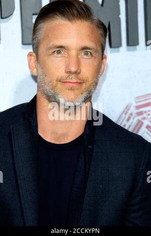 LOS ANGELES - AUG 28: Jeff Hephner bei der Peppermint Weltpremiere im Regal Cinemas L.A. LIVE am 28. August 2018 in Los Angeles, CA Stockfoto