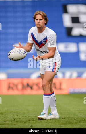 Huddersfield, UK, 22/08/2020 Wakefield Trinity's Jacob Miller Stockfoto