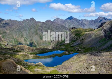 Yedigöller Gletscherseen im Dorf Moryayla in der Bezirk Ispir in der Provinz erzurum Stockfoto