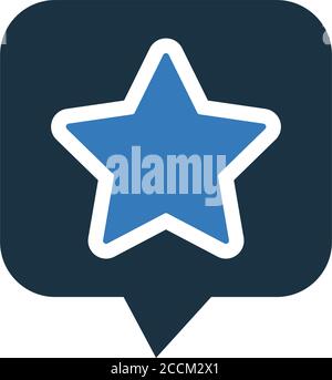 Bewertung, empfohlenes Symbol - perfekte Verwendung für Printmedien, Web, Stock-Bilder, kommerzielle Nutzung oder jede Art von Design-Projekt. Stock Vektor