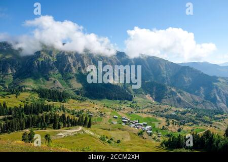 Bazgiret (Maden) Dorf in Artvin Şavşat Stockfoto