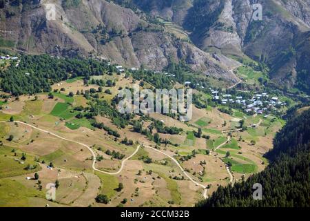 Bazgiret (Maden) Dorf in Artvin Şavşat Stockfoto