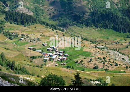 Bazgiret (Maden) Dorf in Artvin Şavşat Stockfoto