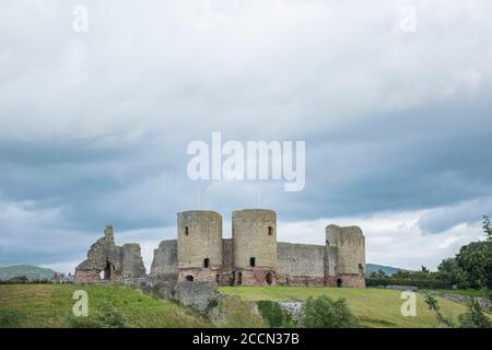 Rhuddlan Castle Stockfoto