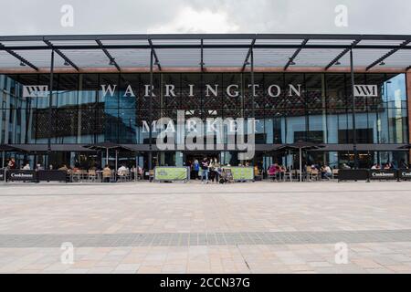 Warrington Market Stockfoto