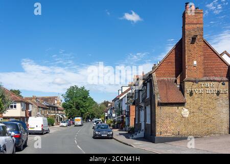 High Street, Eynsford, Kent, England, Großbritannien (2020) Stockfoto