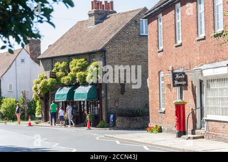 High Street, Eynsford, Kent, England, Großbritannien Stockfoto