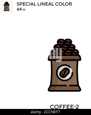 Filmrolle spezielles lineales Farbsymbol. Illustration Symbol Design Vorlage für Web mobile UI-Element. Perfekte Farbe modernes Piktogramm auf editierbare Kontur. Stock Vektor