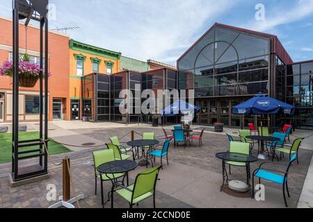 Southbridge Mall in Mason City Stockfoto