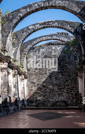 Contaduria (Alte Festung und Kirchenruinen) in San Blas, Mexiko Stockfoto