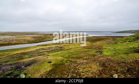 Concordia Bay, East Falkland Island Stockfoto