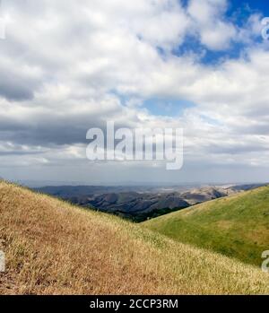 Landschaftsansicht von Sunol Ohlone Regional Wilderness. Stockfoto