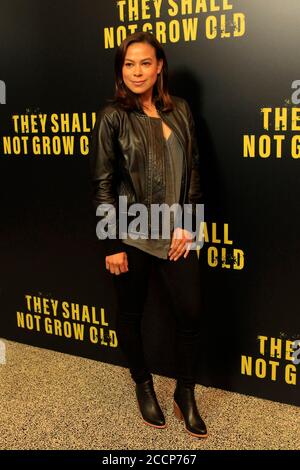 LOS ANGELES - DEZ 7: Toni Trucks bei der They Shall Not Grow Old Premiere im Linwood Dunn Theater im Pickford Center for Motion Study am 7. Dezember 2018 in Los Angeles, CA Stockfoto