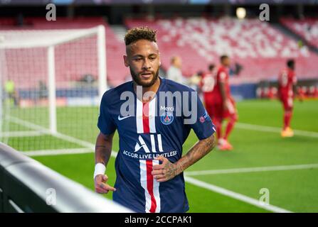 Lissabon, Lissabon, Portugal, 23. August 2020. NEYMAR, PSG 10 im Endspiel UEFA Champions League, Endturnier FC BAYERN MÜNCHEN - PARIS ST. Quelle: Peter Schatz/Alamy Live News Stockfoto