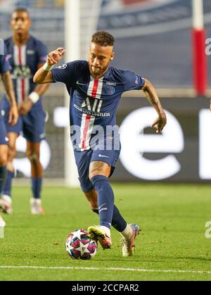 Lissabon, Lissabon, Portugal, 23. August 2020. NEYMAR, PSG 10 im Endspiel UEFA Champions League, Endturnier FC BAYERN MÜNCHEN - PARIS ST. Quelle: Peter Schatz/Alamy Live News Stockfoto