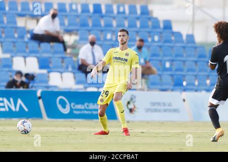 Copete (Villarreal), 23. AUGUST 2020 - Fußball / Fußball : Vorsaison Spiel zwischen Villarreal CF 3-1 FC Cartagena in der Pinatar Arena in San Pedro del Pinatar, Spanien. (Foto von Mutsu Kawamori/AFLO) Stockfoto