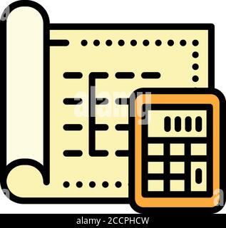 Symbol „Architect Calculator“ verwenden. Umriss Verwenden Sie Architect Calculator Vektor-Symbol für Web-Design isoliert auf weißem Hintergrund Stock Vektor