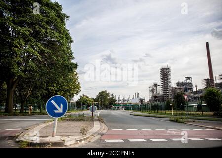 Gelsenkirchen, Deutschland. August 2020. Gelsenkirchen, Deutschland 19. August 2020: Symbolische Bilder - 2020 Kraftwerk Scholven, Uniper Kraftwerke GmbH im Stadtteil Scholven der Stadt Gelsenkirchen Quelle: dpa/Alamy Live News Stockfoto