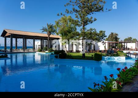 Sunprime Miramare Beach Urlaubsort in Rhodos, Griechenland Stockfoto