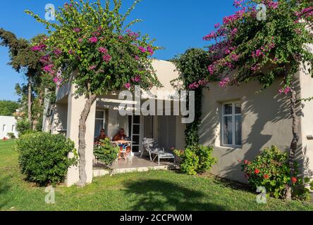 Sunprime Miramare Beach Urlaubsort in Rhodos, Griechenland Stockfoto