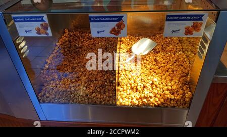 Garrett Popcorn Shops, A Chicago Tradition, Chicago Illinois, USA Stockfoto