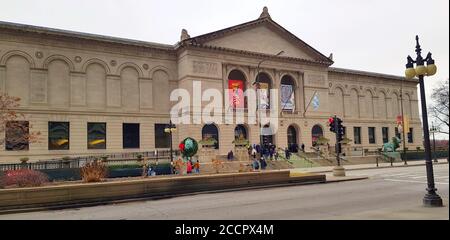 Das Art Institute of Chicago Gebäude, Chicago Illinois, USA Stockfoto