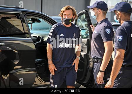 Turin, Italien. August 2020. Turin. Erster Tag der Pensionierung von Pirlo Juventus auf dem Foto: Andrea Pirlo Kredit: Unabhängige Fotoagentur/Alamy Live News Stockfoto