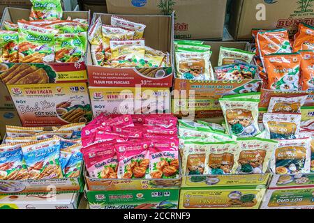 Orlando Florida, Little Saigon, East Colonial Drive, Phuoc Loc Tho Super Oriental Market, Asiaten, ethnische Einwanderer Minderheit, Essen, Einkaufen Stockfoto
