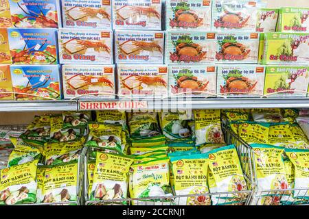 Orlando Florida, Little Saigon, East Colonial Drive, Phuoc Loc Tho Super Oriental Market, Asiaten, ethnische Einwanderer Minderheit, Essen, Einkaufen Stockfoto