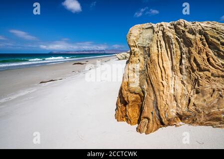 Der Strand von Skunk Point, Santa Rosa Island, Channel Islands National Park, Kalifornien USA Stockfoto