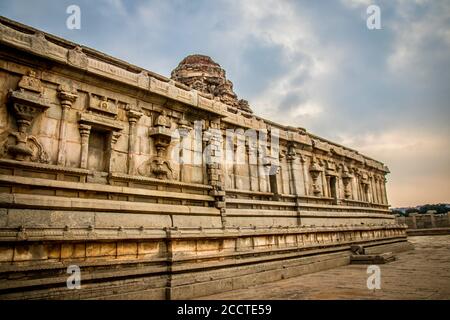 Hauptattraktion des steinchariot-vijaya-Vithala-Tempels in hampi, karnataka, indien Stockfoto