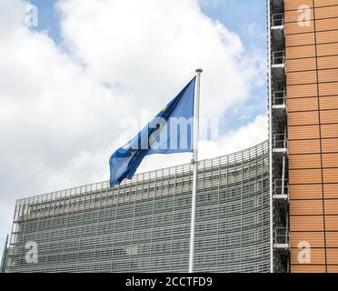 Brüssel, BELGIEN - : Sitz der Europäischen Kommission in Brüssel, Belgien, Europa Stockfoto