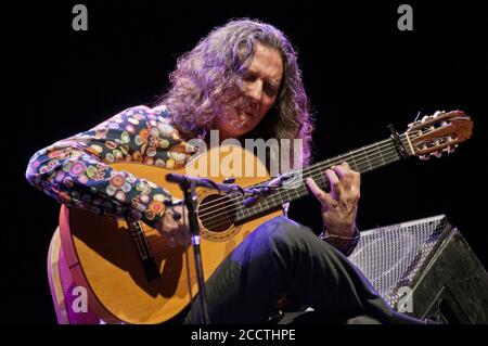 Tomatito, spanischer Flamenco-Gitarrist Stockfoto