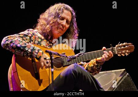 Tomatito, spanischer Flamenco-Gitarrist Stockfoto