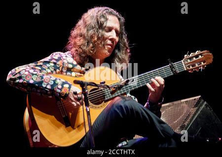 Tomatito, spanischer Flamenco-Gitarrist Stockfoto