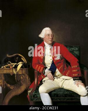 Johan Joseph Zoffany (Frankfurt 1733-London 1810) - George III (1738-1820) Stockfoto