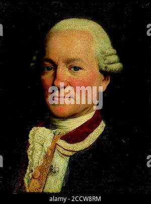 Jean-François de Galaup comte de La Pérouse. Stockfoto