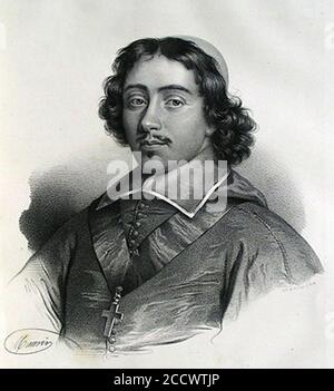 Jean François Paul de Gondi. Stockfoto