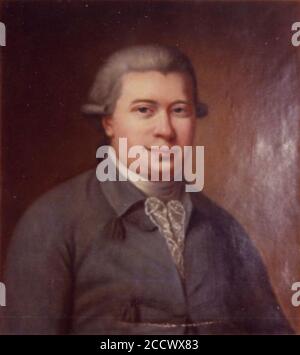 Jean-Baptiste III. Van Dievoet (1747-1821), huile vers 1787. Stockfoto