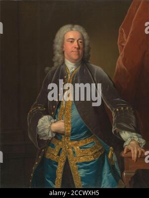 Jean-Baptiste van Loo - die RT. Stephen Poyntz, aus Midgeham, Berkshire Stockfoto