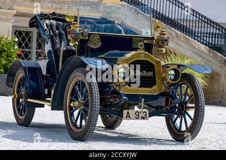 Oldtimer De Dion Bouton AU, Baujahr 1907, blau, Österreich Stockfoto